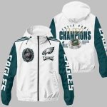 2025 Eagles Super Bowl LIX Champions Windbreaker Jacket