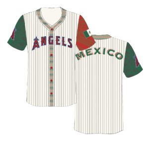 Angels Mexican Heritage Night Baseball Jersey 2025 Giveaway 1 Angels Mexican Heritage Night Baseball Jersey 2025 Giveaway