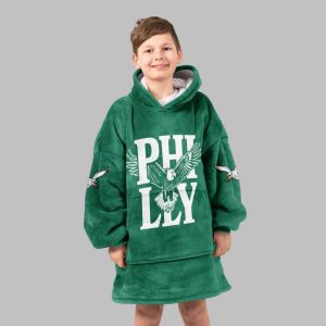 Philly Fck Around And Find Out Philadelphia Football Unisex Blanket Hoodie