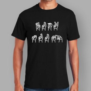 Fuck Trump Sign Language Anti Trump Shirt