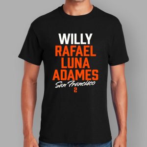 Willy Rafael Luna Adames San Francisco Shirt 3 Willy Rafael Luna Adames San Francisco Shirt