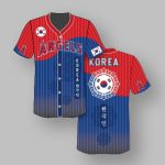 Angels Korean Heritage Night Baseball Jersey 2025 Giveaway