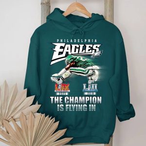 Saquon Barkley Eagles The Champion Is Flying In Shirt
