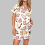 Baking Coquette Satin Pajama Set