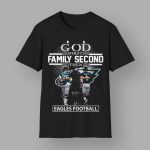 Barkley Hurts God First Family Second Then Eagles Football Shirt