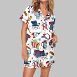 Baseball Game Day Satin Pajama Set