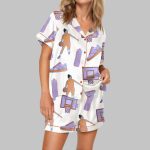 Basketball Girl Satin Pajama Set