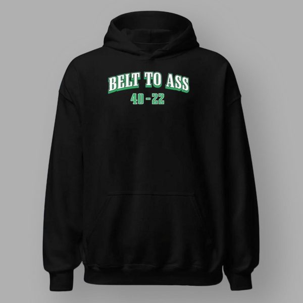 Belt To Ass 40-22 Eagles And Chiefs Shirt