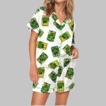 Canned Pickles Satin Pajama Set