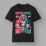 Chiefs Mahomes Hurts Eagles Super Bowl LIX Shirt