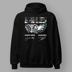 Eagles Devonta Smith And Jalen Hurts Signature Shirt 2 Eagles Devonta Smith And Jalen Hurts Signature Shirt