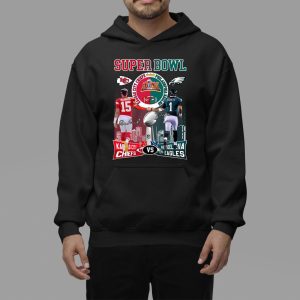 Chiefs Mahomes Hurts Eagles Super Bowl LIX Shirt