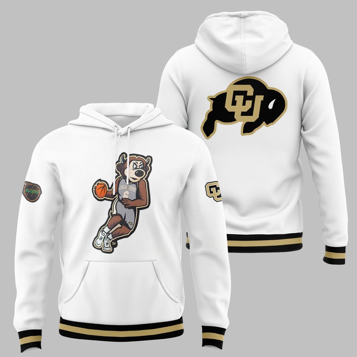 Derrick White Colorado Buffs Basketball Hoodie Derrick White Colorado Buffs Basketball Hoodie