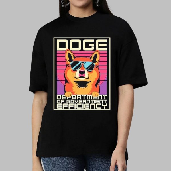 Dixiechick Doge Department Of Government Efficiency Shirt