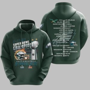 Eagles 2 Time Super Bowl Champions Shirt