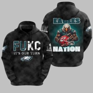 Fukc It's Our Turn Eagles Nation Shirt