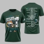 Eagles 2 Time Super Bowl Champions Shirt