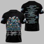 Eagles Super Bowl LIX Champions 2025 Signature Shirt
