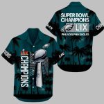 Eagles Super Bowl LIX Champions Hawaiian Shirt