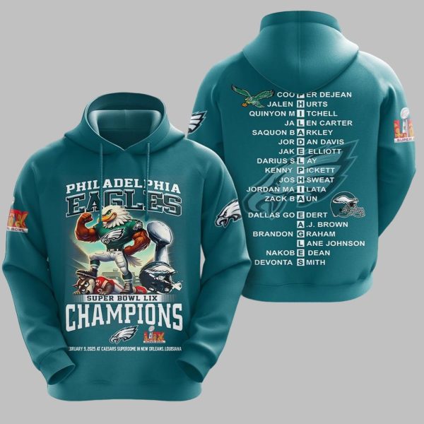 Eagles Super Bowl LIX Championship Shirt