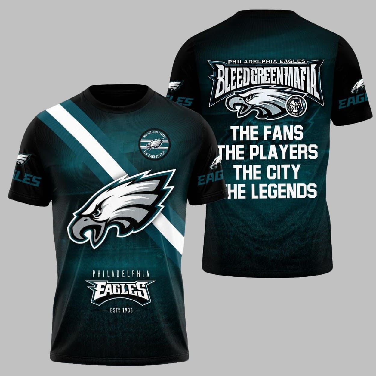 Eagles The Fans The Players The City The Legends Shirt Eagles The Fans The Players The City The Legends Shirt