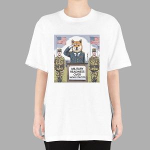 Military Readiness Over Woke Politics Shirt