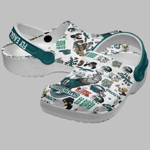 Eagles Super Bowl LIX Champions Fly Eagles Fly Crocs