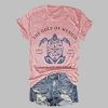 Gulf Of Mexico Stay Salty And Resist Printed T-Shirt