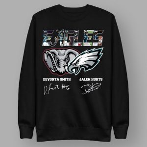 Eagles Devonta Smith And Jalen Hurts Signature Shirt 1 Eagles Devonta Smith And Jalen Hurts Signature Shirt