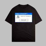 I Kiss Computers And They Kiss Back Notification Shirt