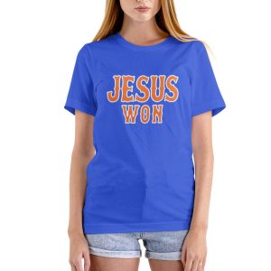 Mets Brandon Sproat Jesus Won Shirt