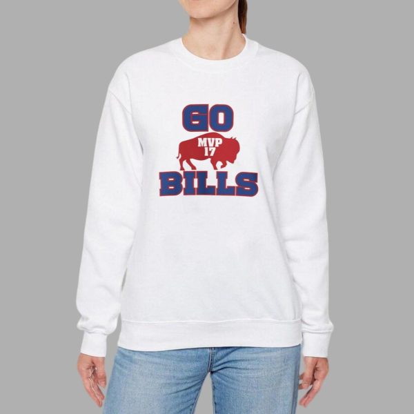 Josh Allen MVP 17 Go Bills Shirt