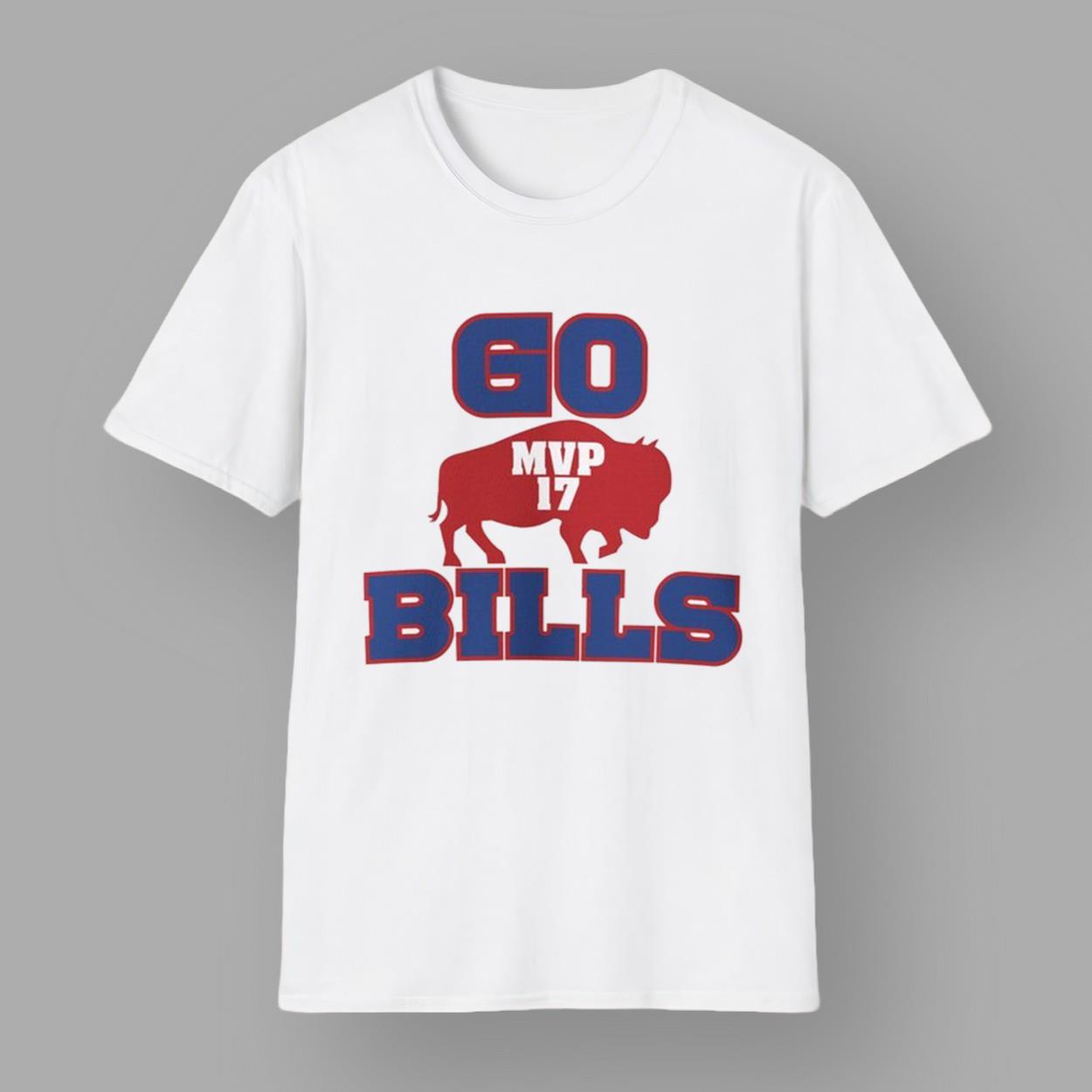 Josh Allen MVP 17 Go Bills Shirt Josh Allen MVP 17 Go Bills Shirt