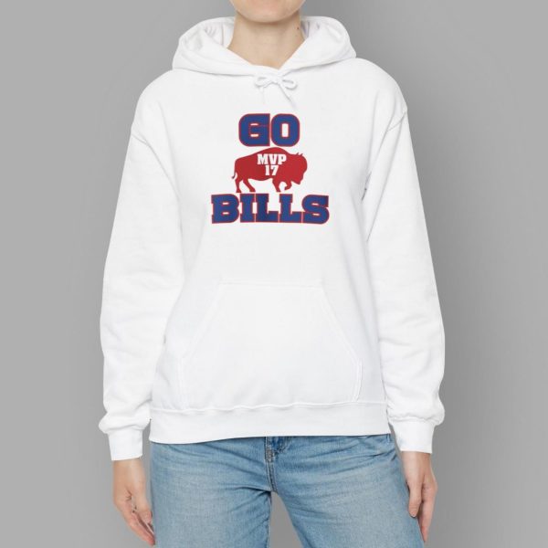 Josh Allen MVP 17 Go Bills Shirt