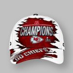 KC Chiefs American Football Conference Champions Go Chiefs Classic Hat