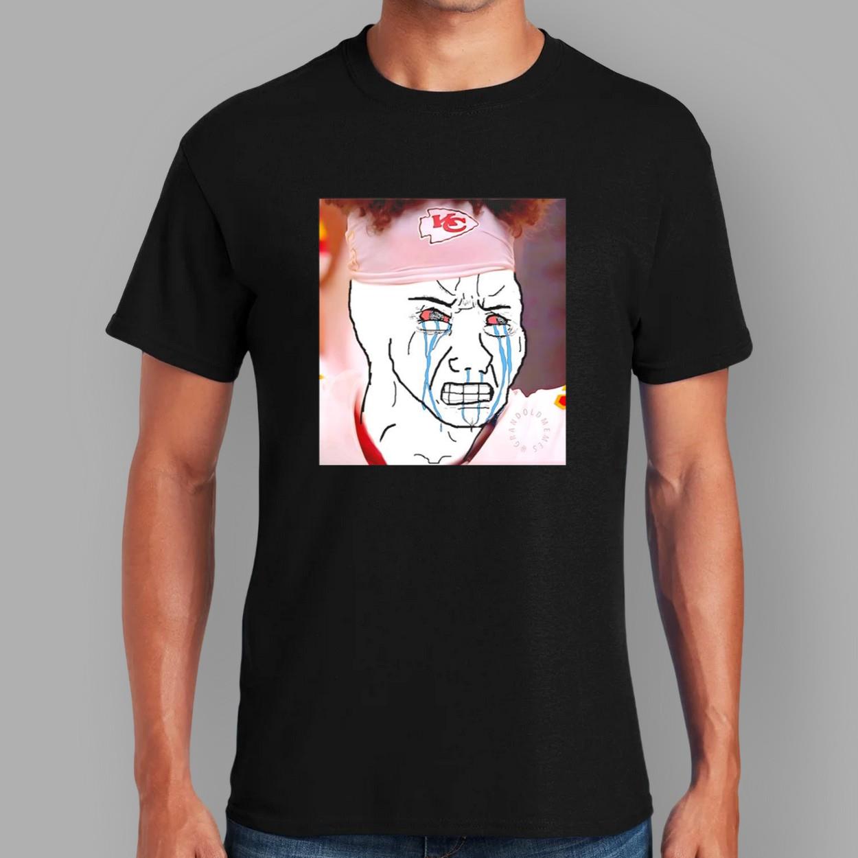 KC Chiefs Mahomes Cry Meme Shirt KC Chiefs Mahomes Cry Meme Shirt