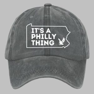 Retro It's A Philly Thing Print Baseball Cap
