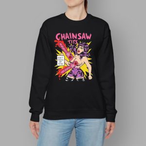 Chainsaw Tits Don't Tough My Tits T shirt