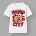 Kelce Andy Reid Mahomes KC Chiefs 3-Peat Or Burst Shirt