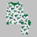 Let's Fly Eagles Philadelphia Football Pajama Set