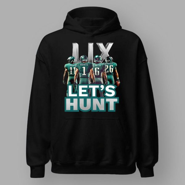 Let’s Hunt Hurts Barkley Smith Brown Philly Shirt