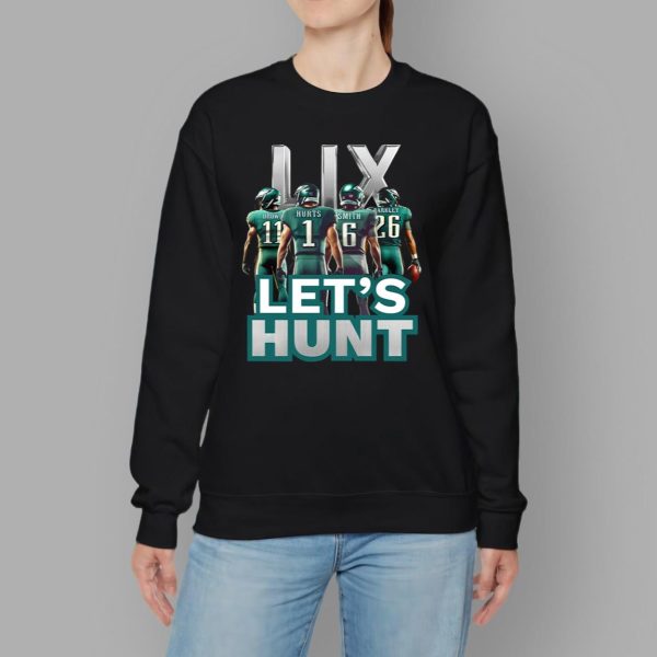 Let’s Hunt Hurts Barkley Smith Brown Philly Shirt