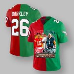 Mahomes Hurts Chiefs Vs Eagles Super Bowl LIX February 9 2025 Jersey