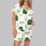 Master's Golf Coquette Satin Pajama Set