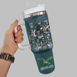 Eagles Super Bowl LIX Champions 40oz Stanley Tumbler