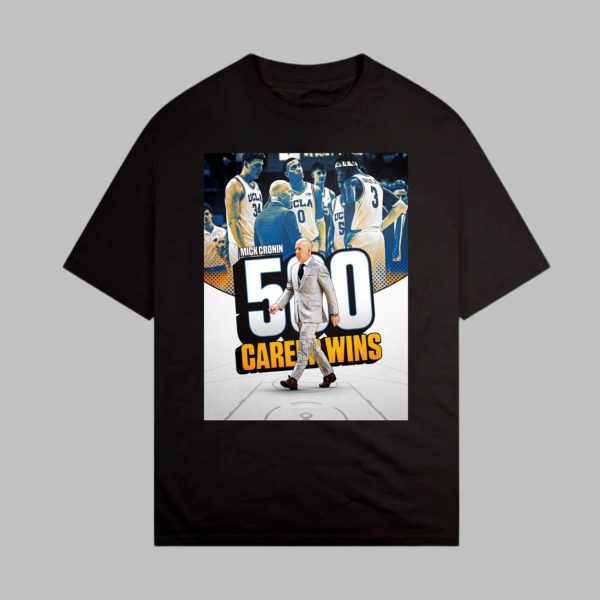 Mick Cronin 500 Career Wins As A Head Coach Shirt