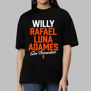Willy Rafael Luna Adames San Francisco Shirt 1 Willy Rafael Luna Adames San Francisco Shirt