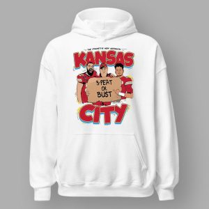 Kelce Andy Reid Mahomes KC Chiefs 3 Peat Or Burst Shirt