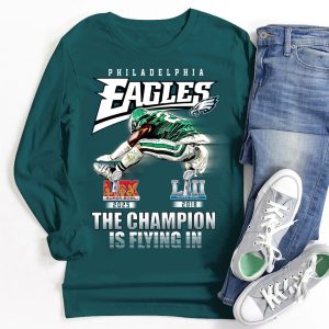 Saquon Barkley Eagles The Champion Is Flying In Shirt
