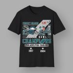 Perfect Season 2024 Super Bowl Champions Eagles Shirt